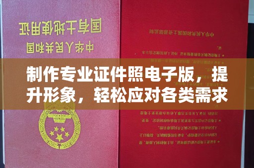 安化制作专业证件照电子版，提升形象，轻松应对各类需求